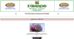 Desktop Screenshot of ilchichingiolo.it