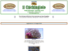 Tablet Screenshot of ilchichingiolo.it